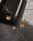 Collier personnalisé Aina - Doré champagne