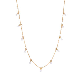 Collier Eolia - Doré champagne