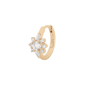 Boucle d'oreille Seraphina - Doré champagne