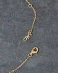 Collier personnalisé Eliana - Doré champagne