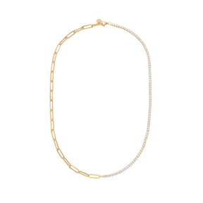 Collier Amra - Doré champagne