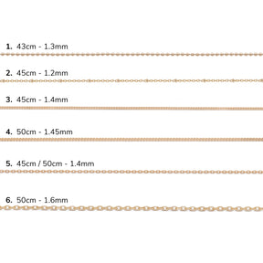 Chaines - Doré champagne
