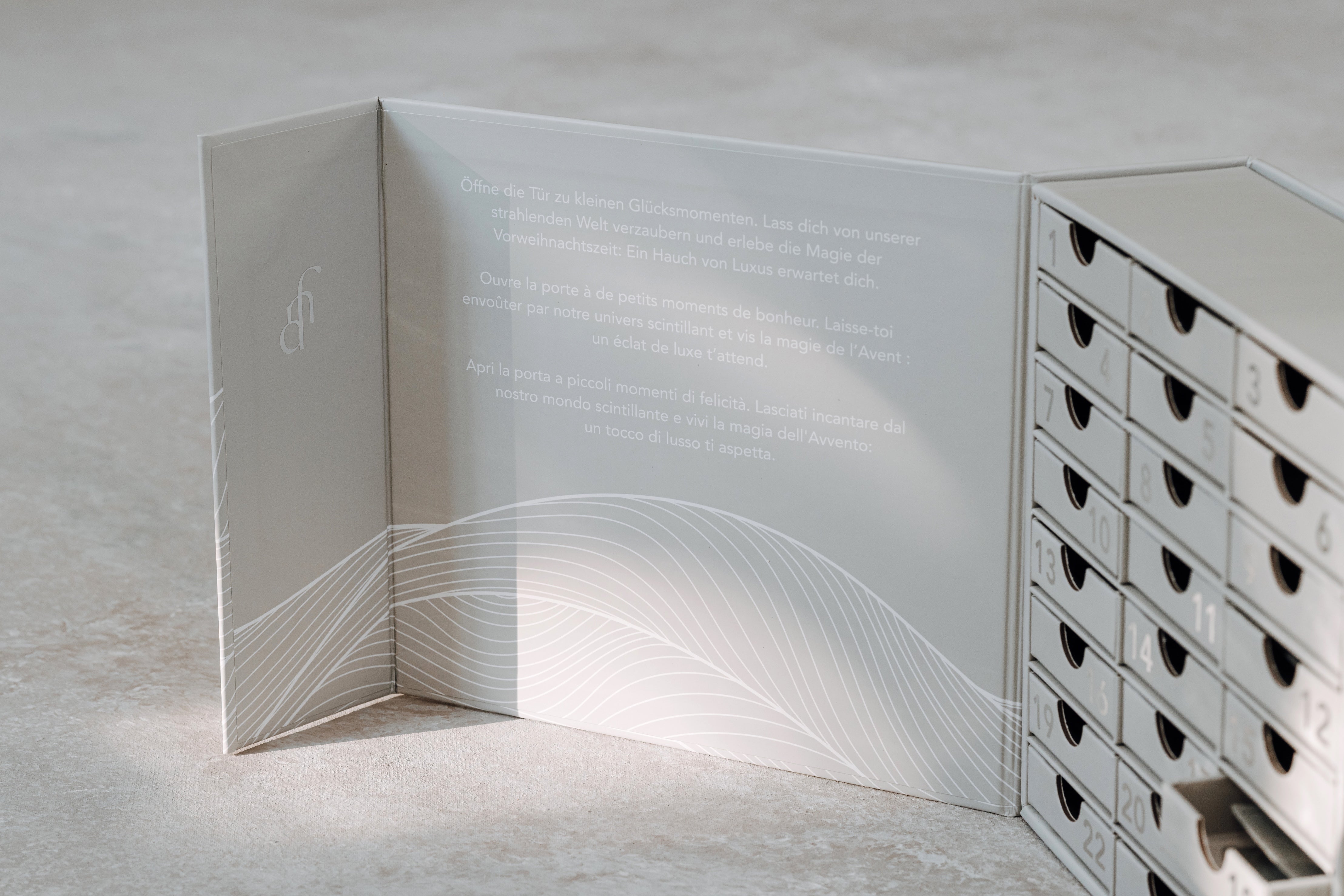 Calendrier de l'Avent 2025 / À composer - Argent