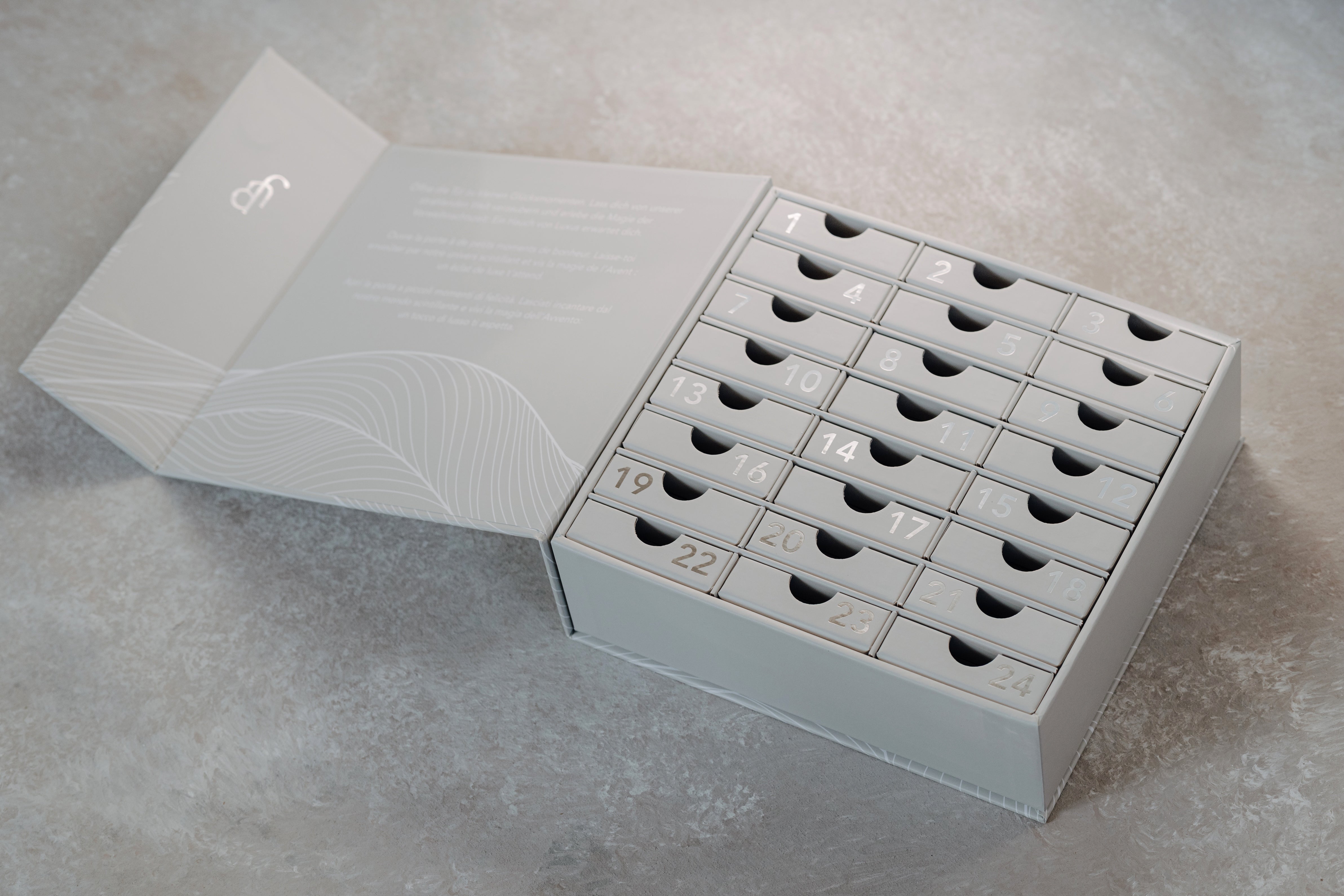 Calendrier de l'Avent 2025 / À composer - Argent