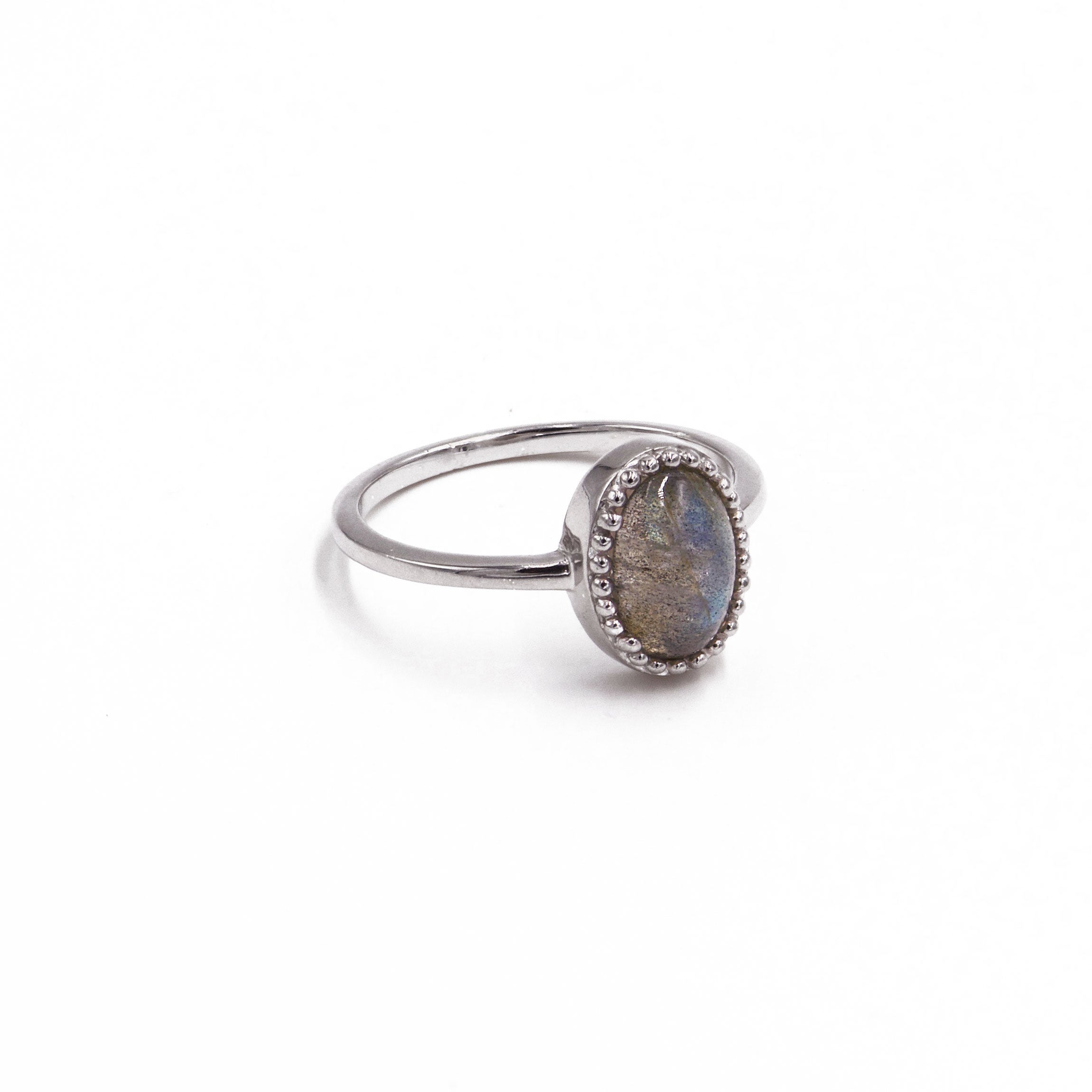 PI / Bague Dilara - Labradorite / Argent