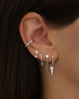 Boucle d'oreille Joy - Argent