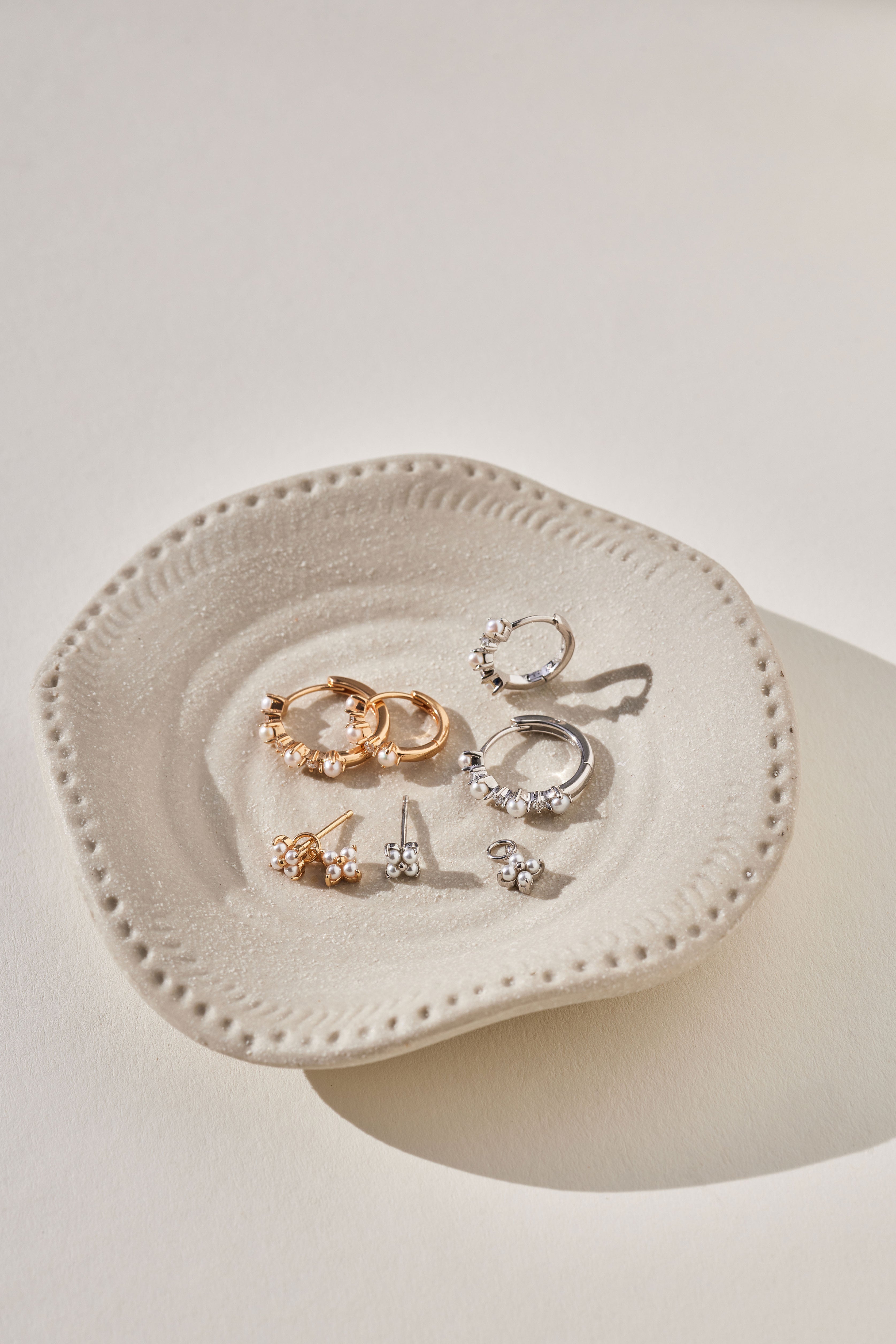 Boucle d'oreille Vega (13.5mm) - Argent