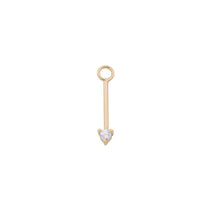 Charm Avalon (18 mm) - Champagnergold (vergoldet)