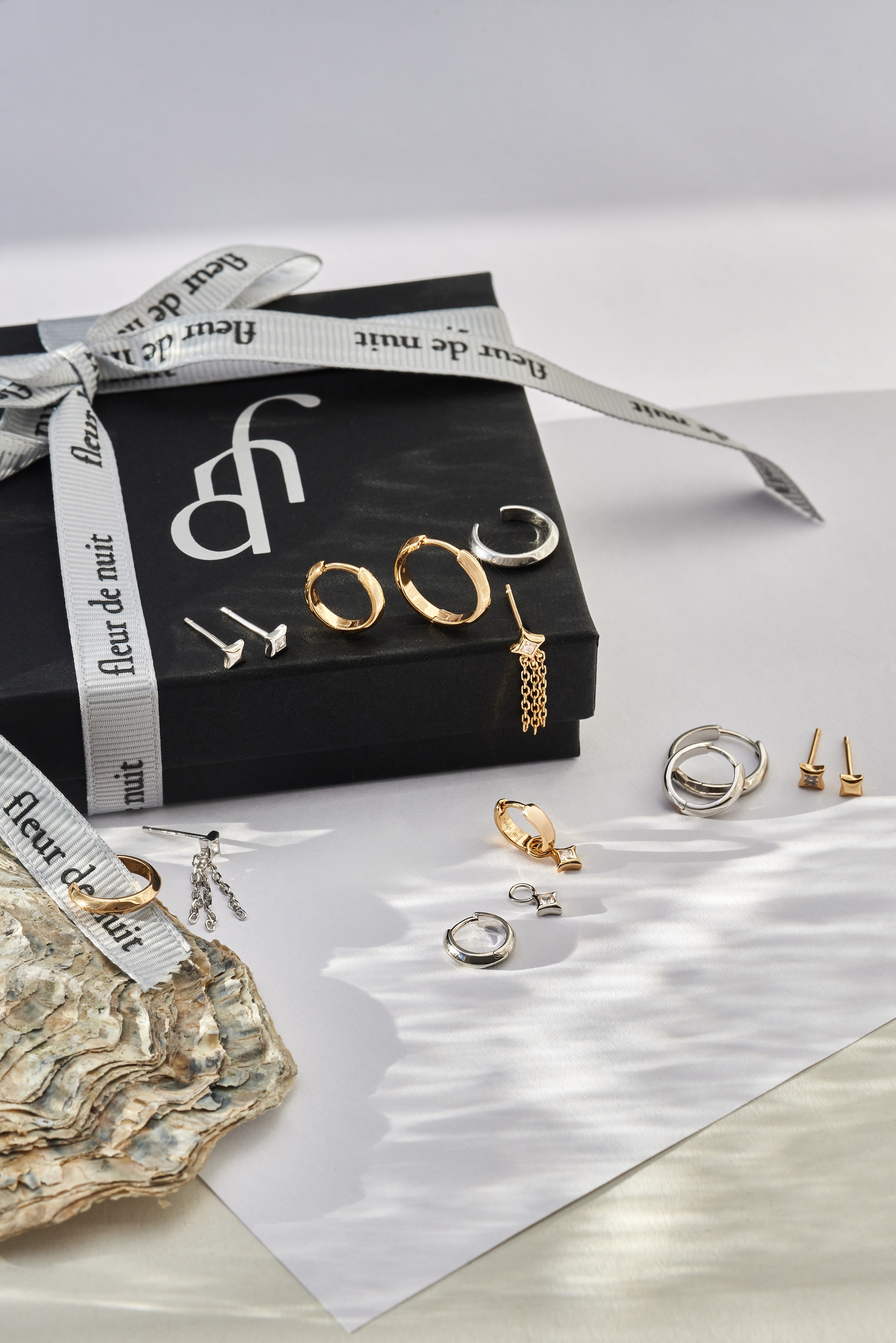 Boucle d'oreille Billie (15mm) - Doré