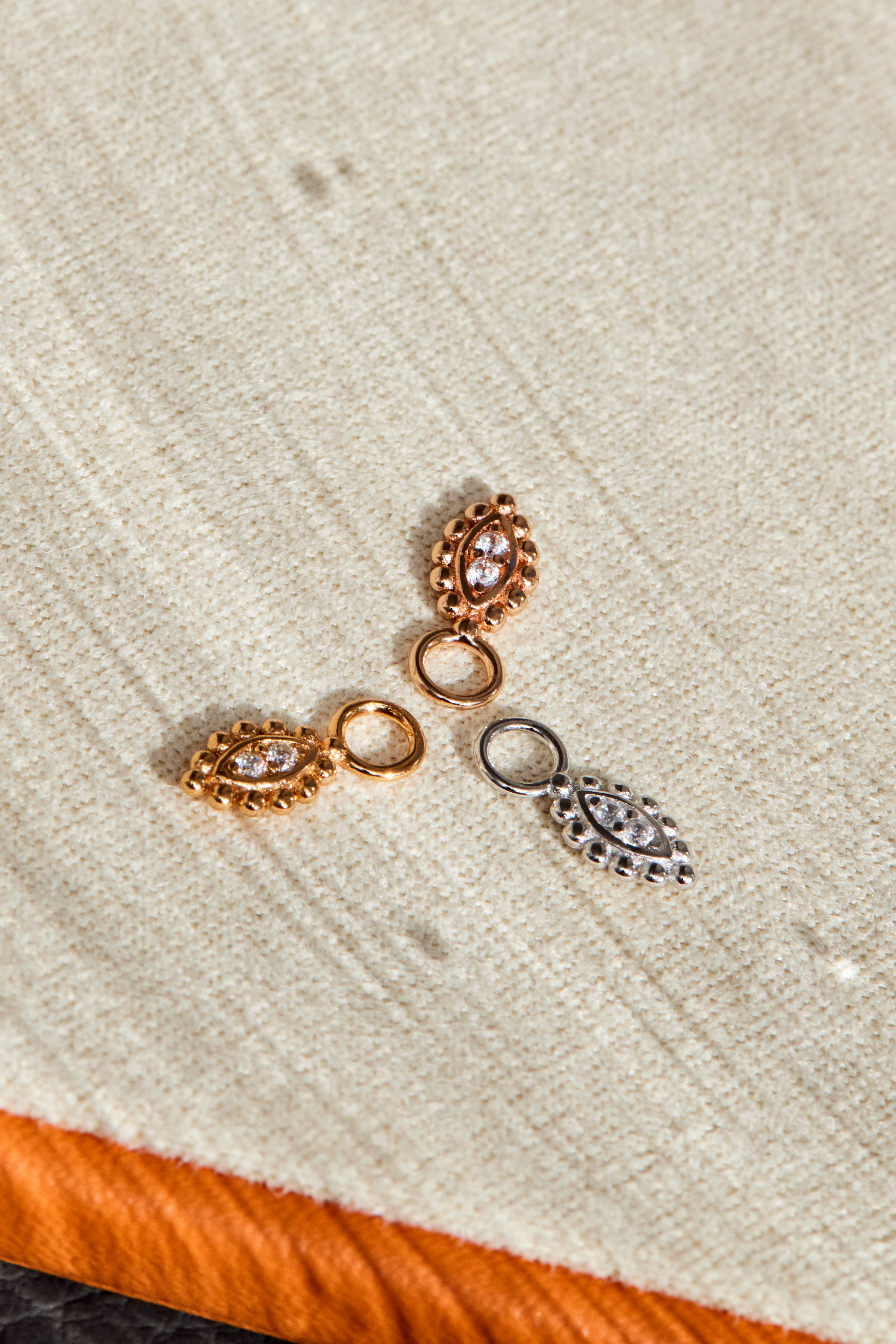 Charm Izel - Doré champagne