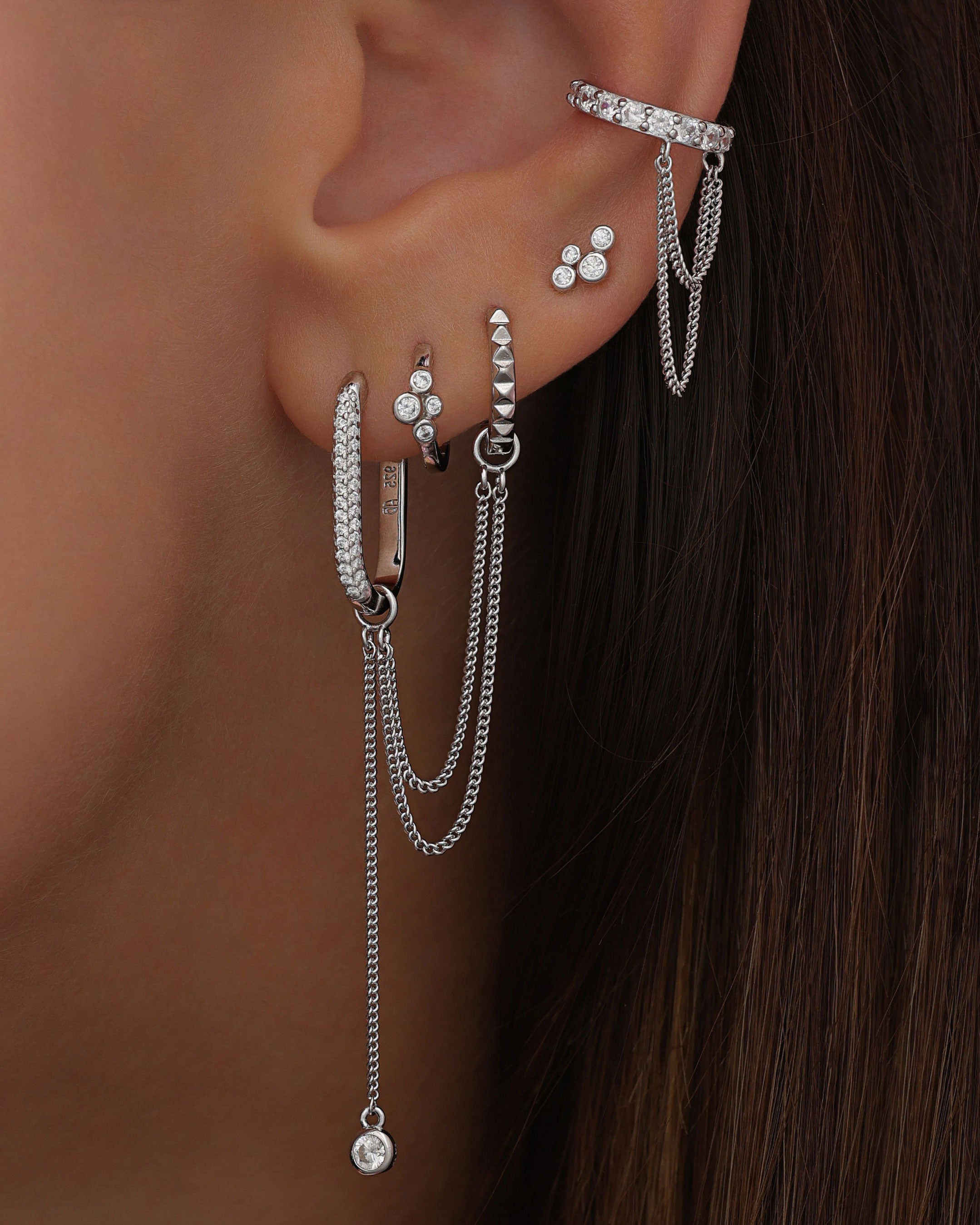 Ear Cuff Sophia - Argent