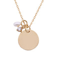 Collier personnalisé Eliana - Doré champagne