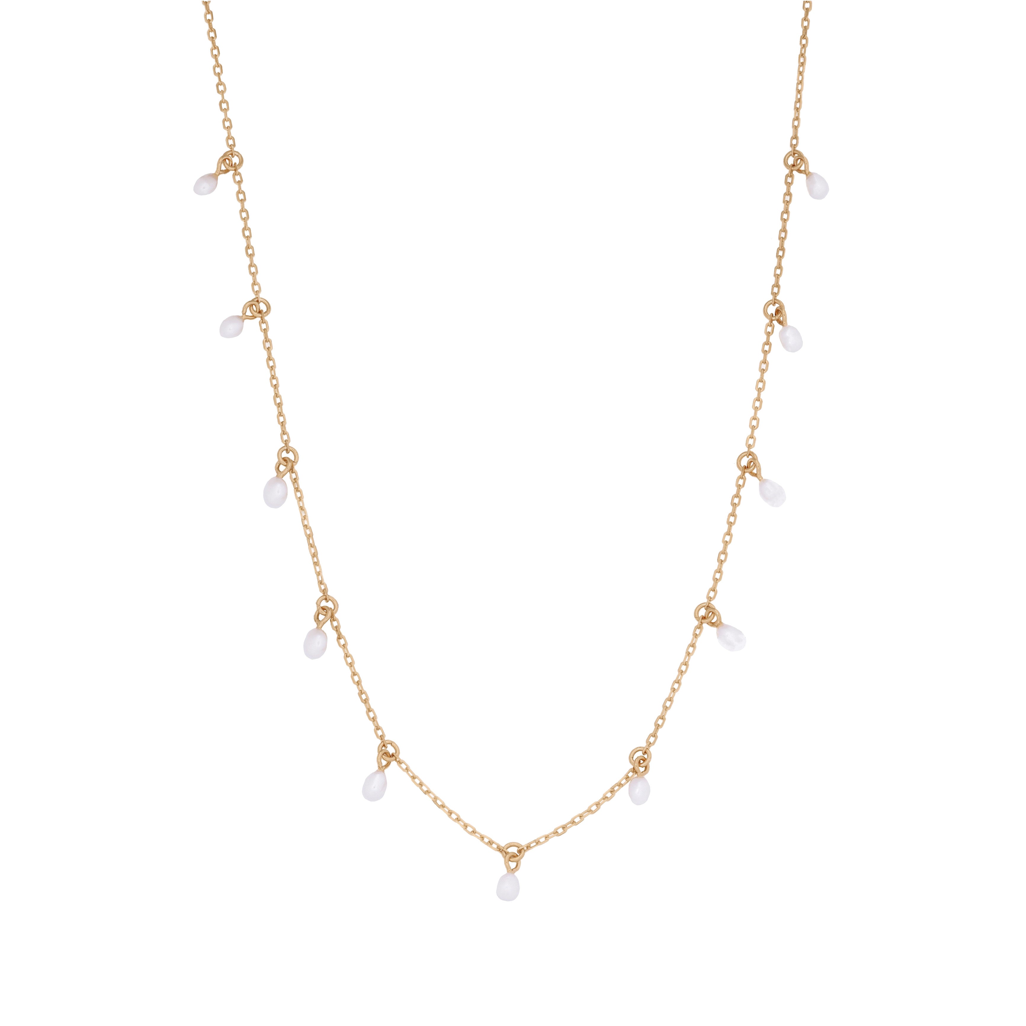 Collier Eolia - Doré champagne