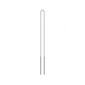 PI / Boucle d'oreille chaîne Georgina - Argent
