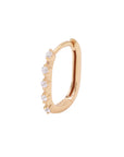 Ohrring Gia (15 mm) - Champagnergold (vergoldet)