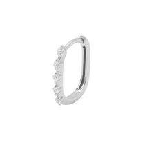 Boucle d'oreille Gia (15mm) - Argent