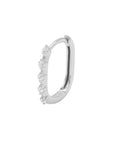 Boucle d'oreille Gia (15mm) - Argent