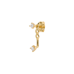 Clou d'oreille Harlow - Doré