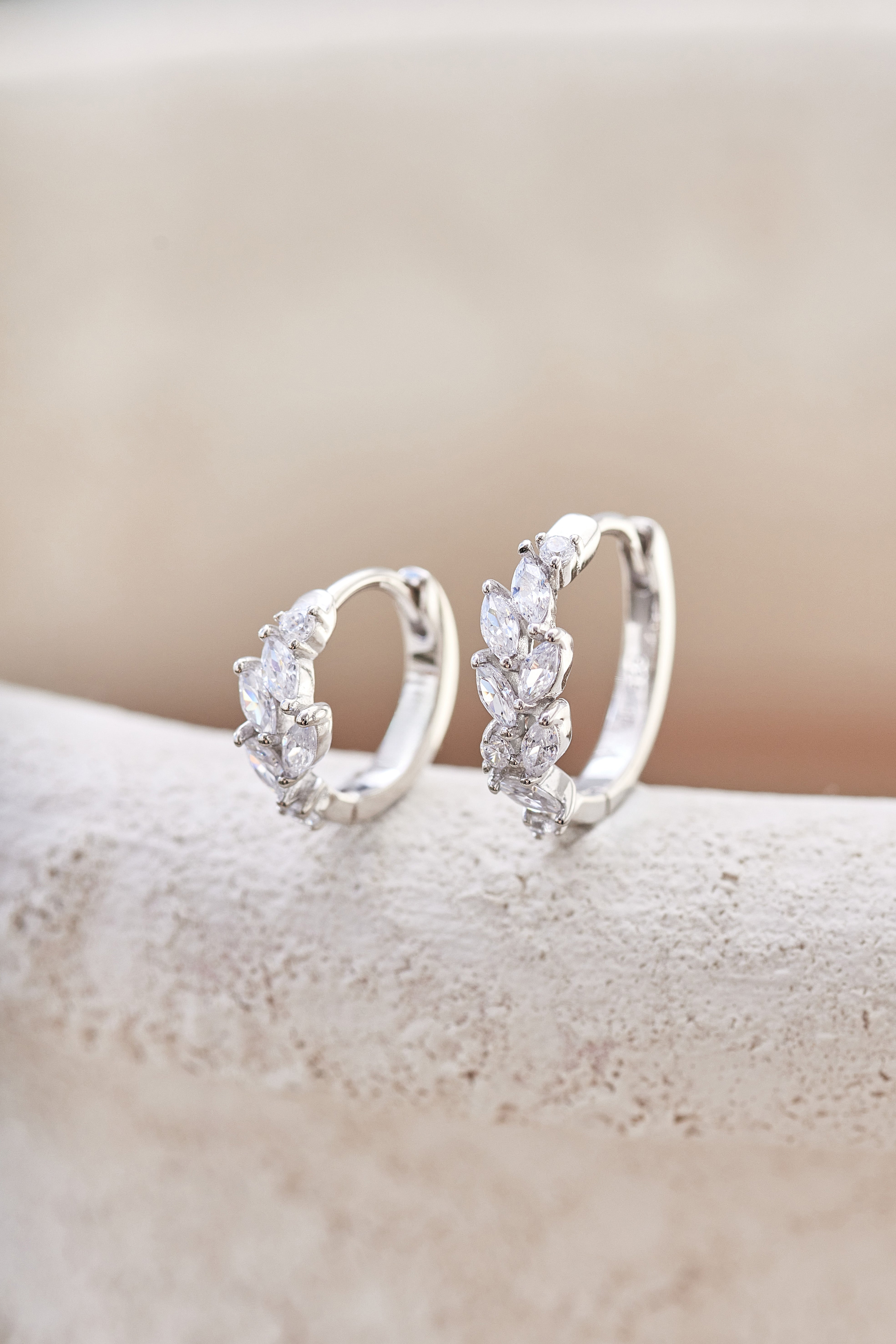 Boucle d'oreille Hyacintha (12 mm) - Argent