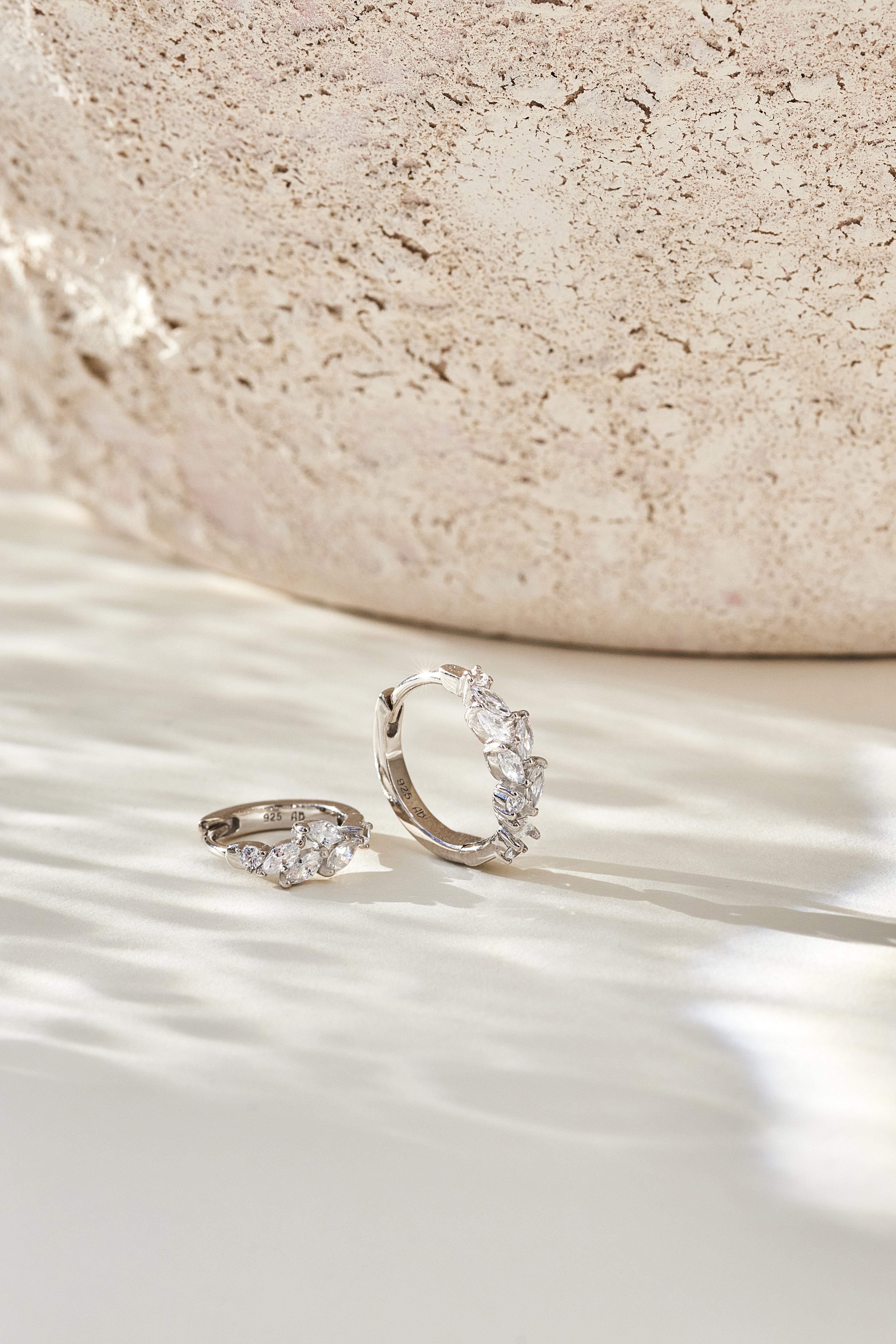 Boucle d'oreille Hyacintha (12 mm) - Argent