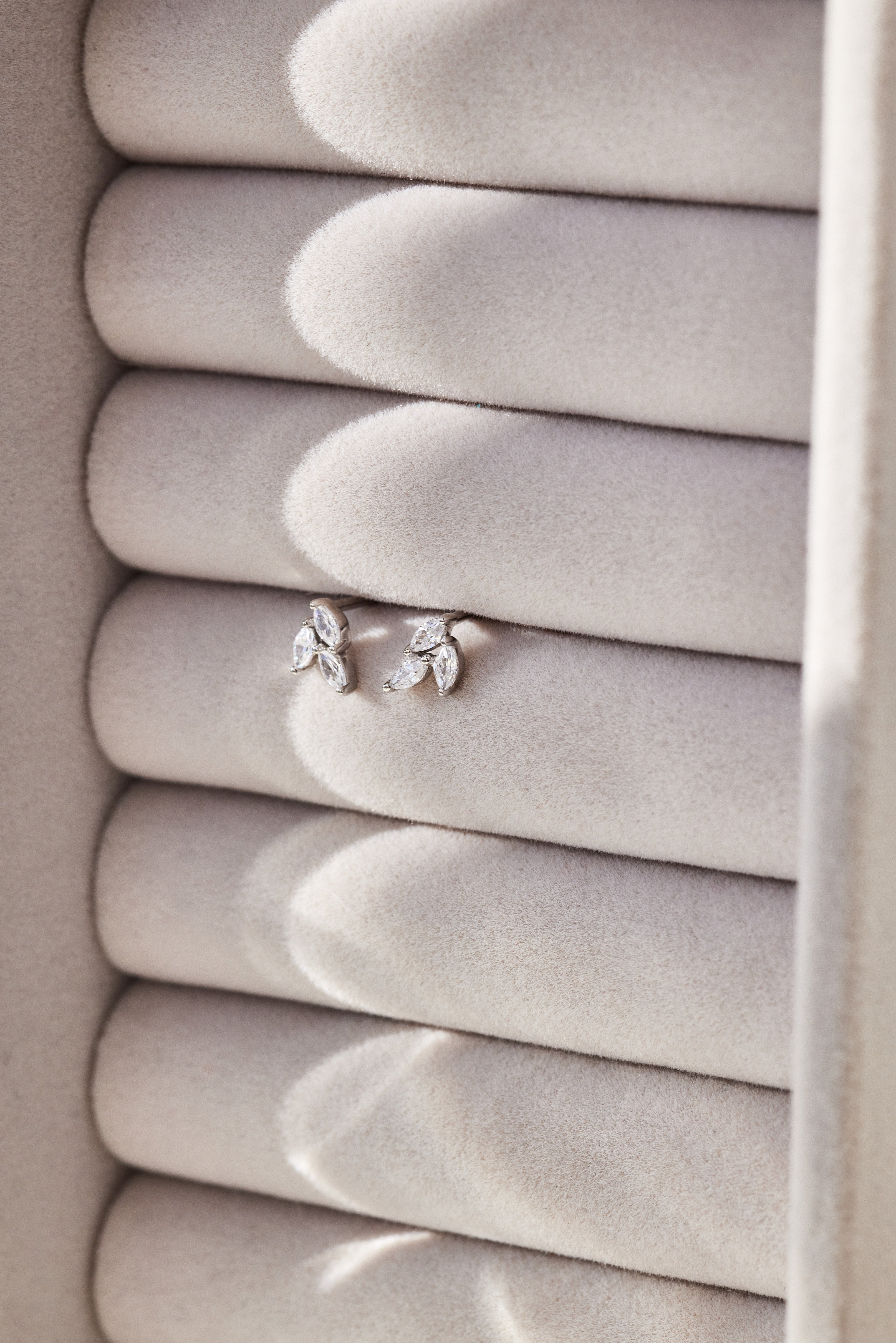 Clou d'oreille Hyacintha - Argent