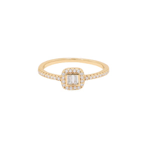 Bague Josephine - Doré champagne