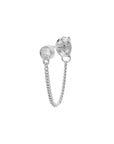 Clou d'oreille Larissa (30mm) - Argent