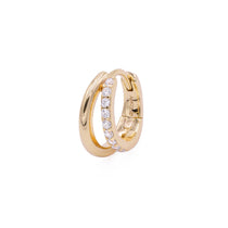 Ohrring Lisa (12 mm) - Champagnergold (vergoldet)