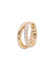 Ohrring Lisa (12 mm) - Champagnergold (vergoldet)