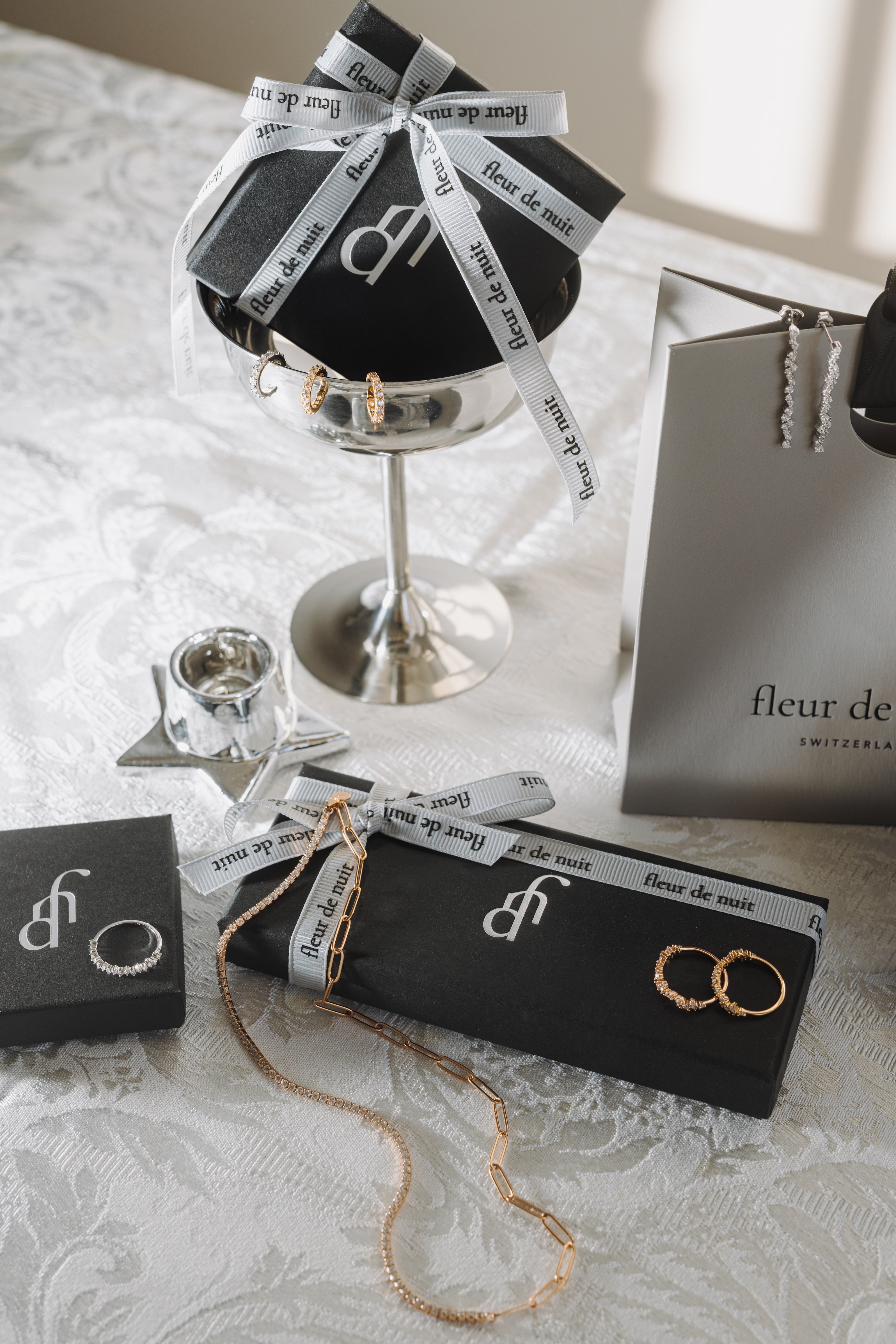 Collier Amra - Doré champagne