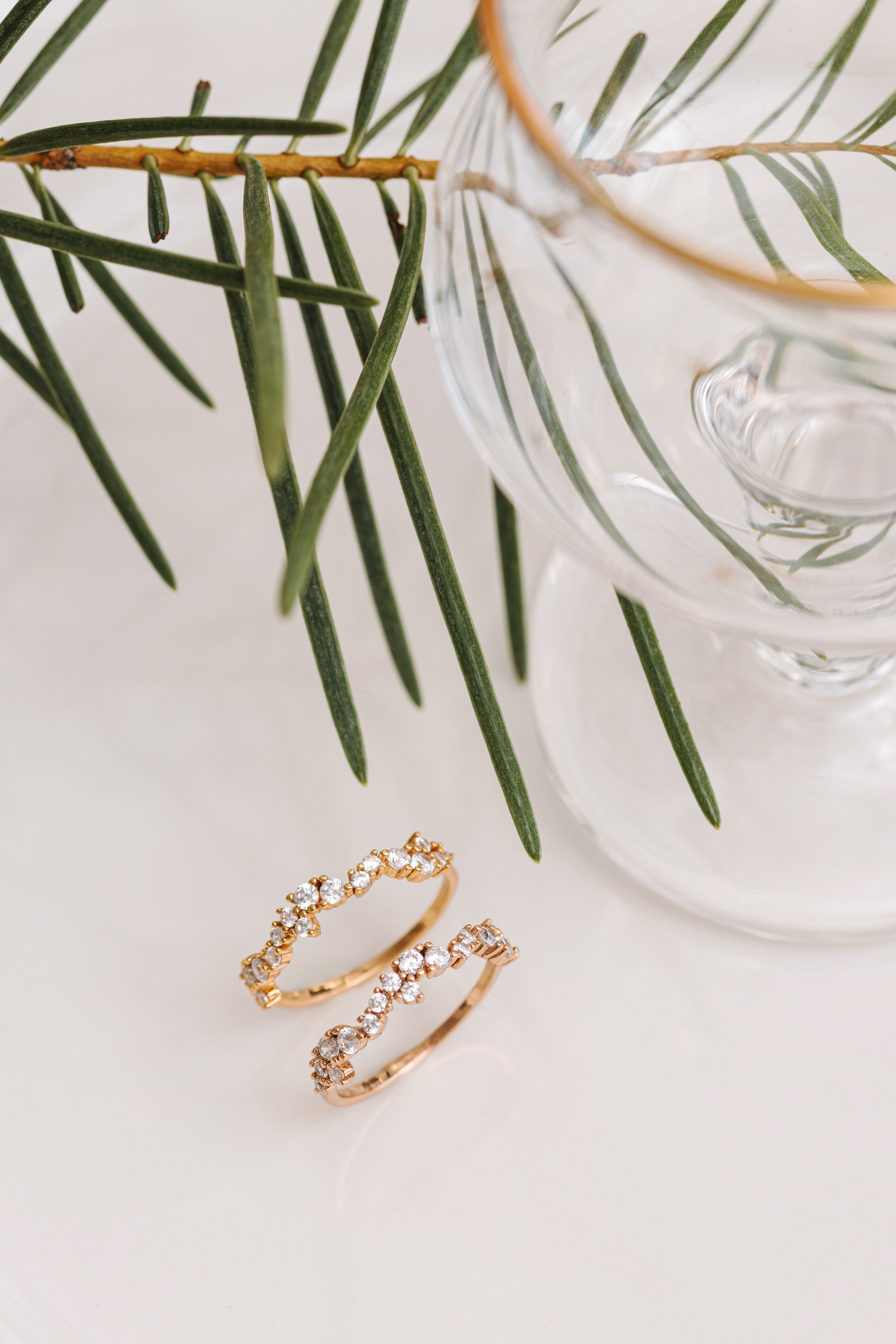 Bague Lucie - Doré champagne