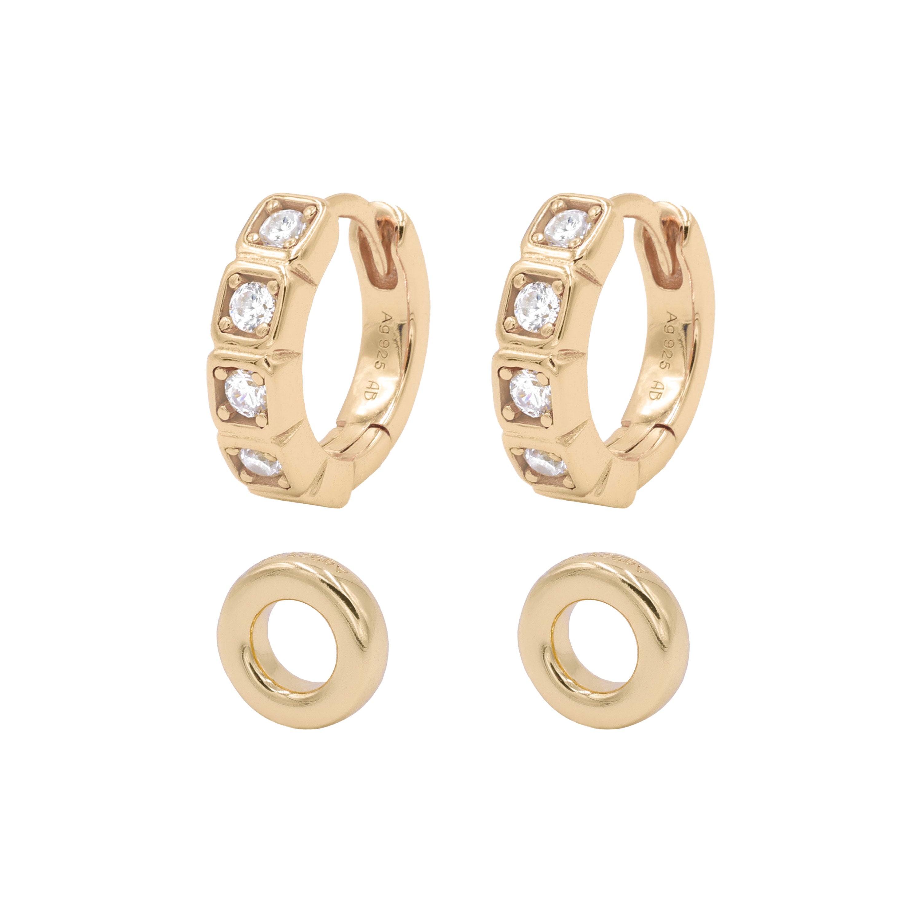 Orbit Set - Doré champagne