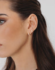 Ohrring Aida (12.5 mm) - Champagnergold (vergoldet)