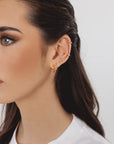 Ear Cuff Bella - Champagnergold (vergoldet)