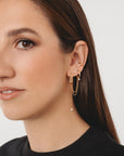 Ear Cuff Bella - Doré champagne