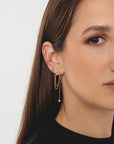 Ear Cuff Roxie - Doré pêche