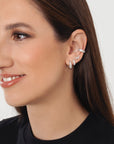 Boucle d'oreille Emily (11mm) - Argent