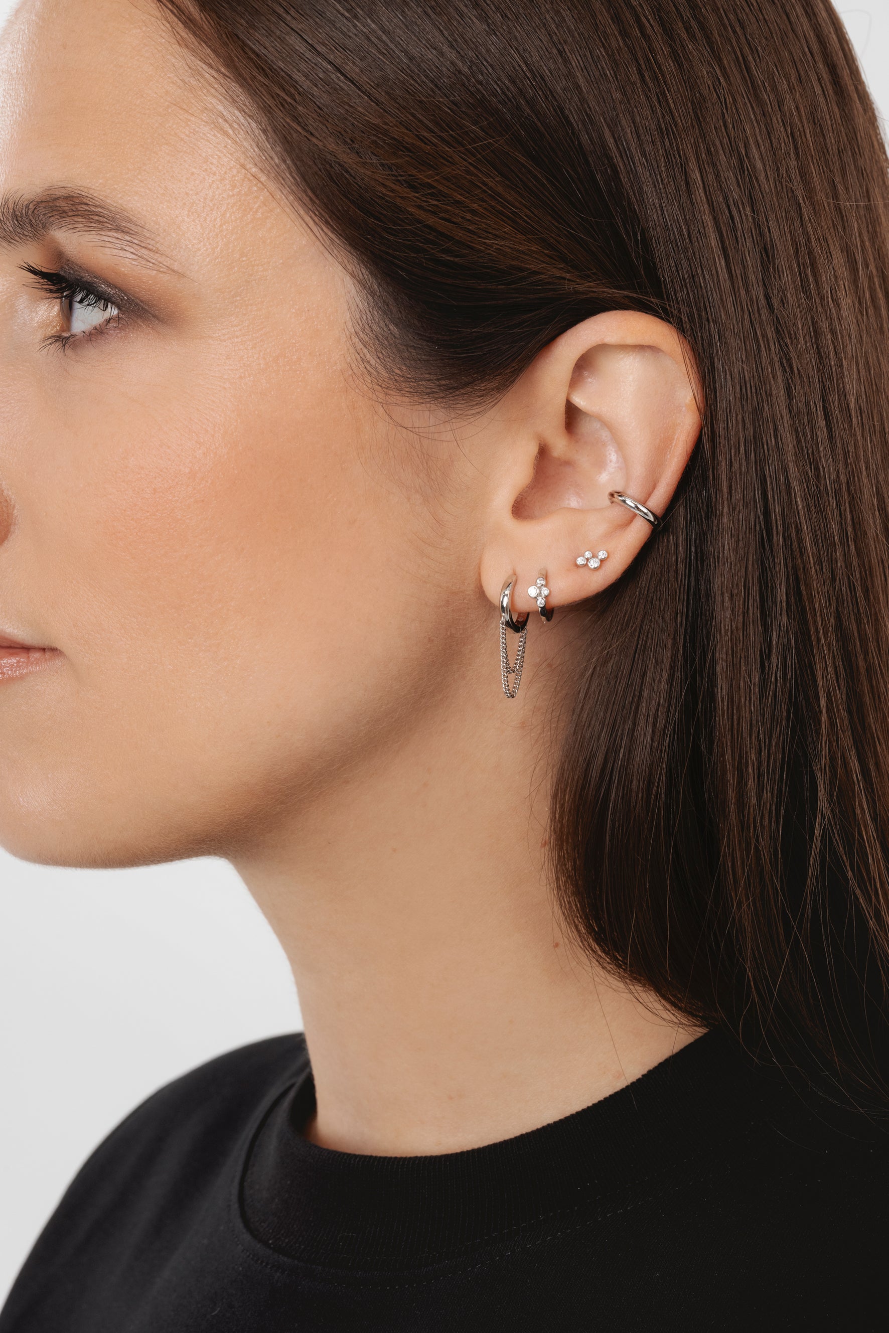 Ear Cuff Bella - Silber