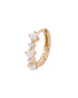 Ohrring Vega (13.5 mm) - Champagnergold (vergoldet)