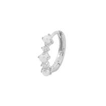 Boucle d'oreille Vega (13.5mm) - Argent