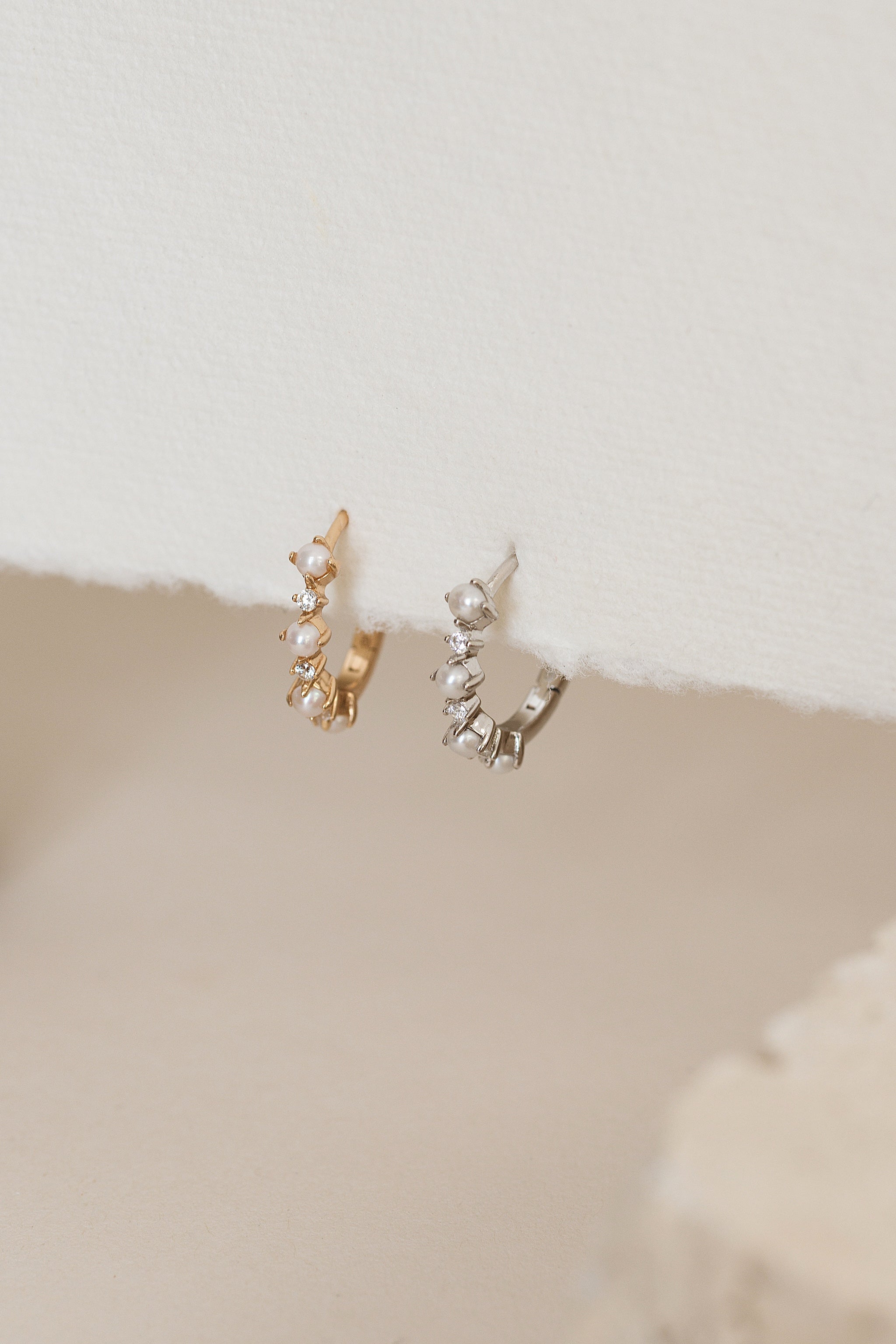 Boucle d'oreille Vega (16.5mm) - Argent