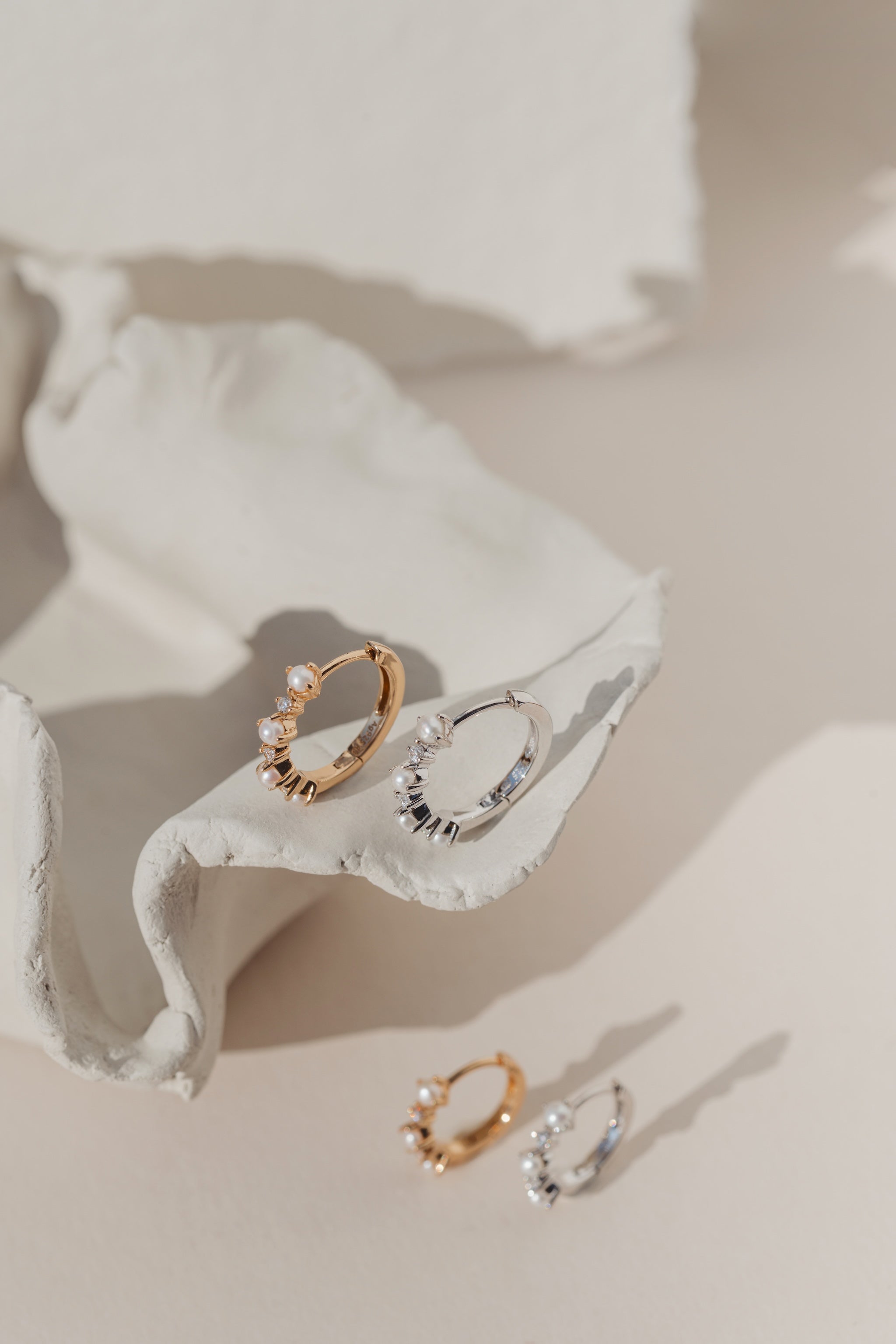 Boucle d'oreille Vega (16.5mm) - Argent