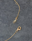 Collier personnalisé Eliana - Doré champagne