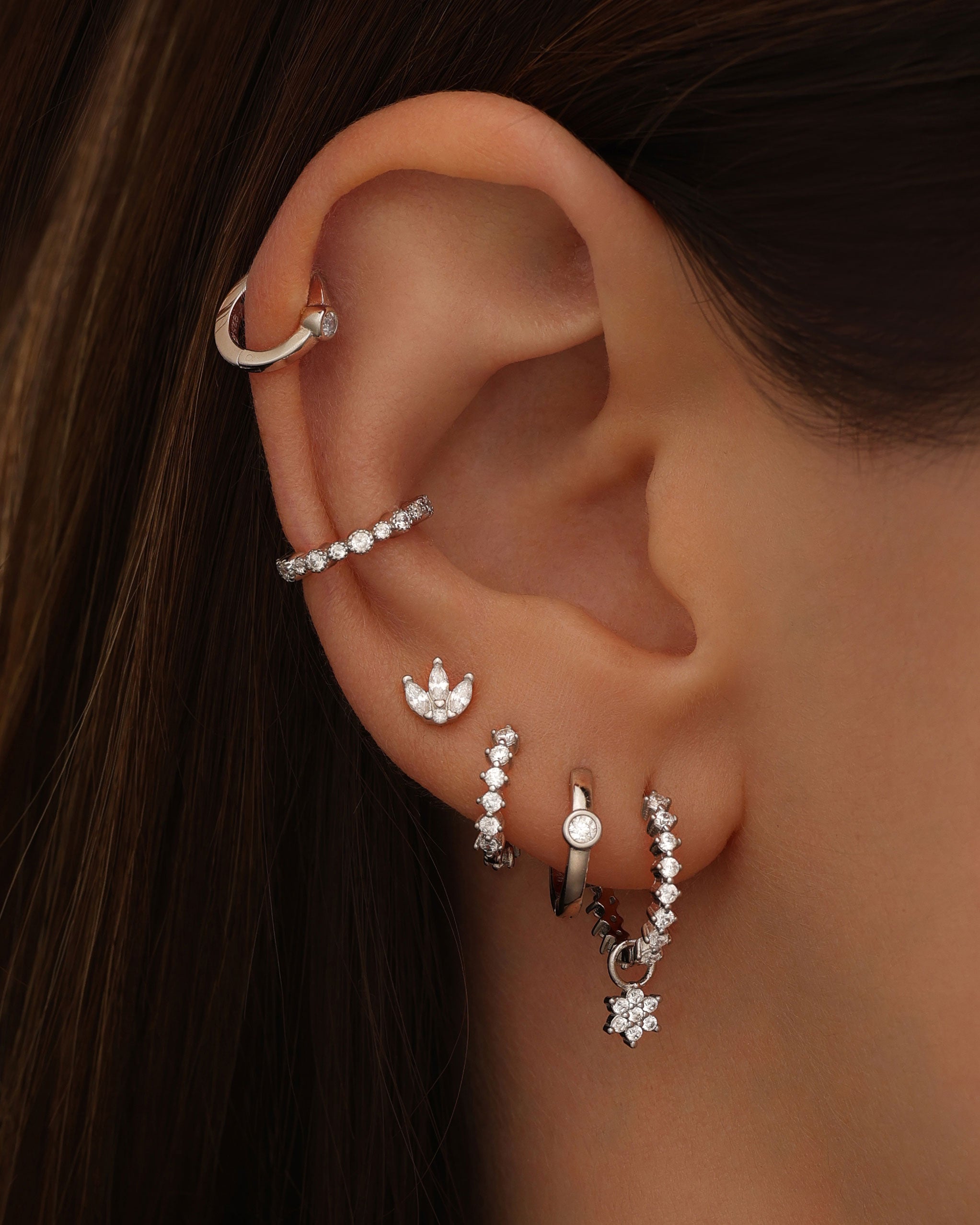 Ear Cuff Naomi - Argent