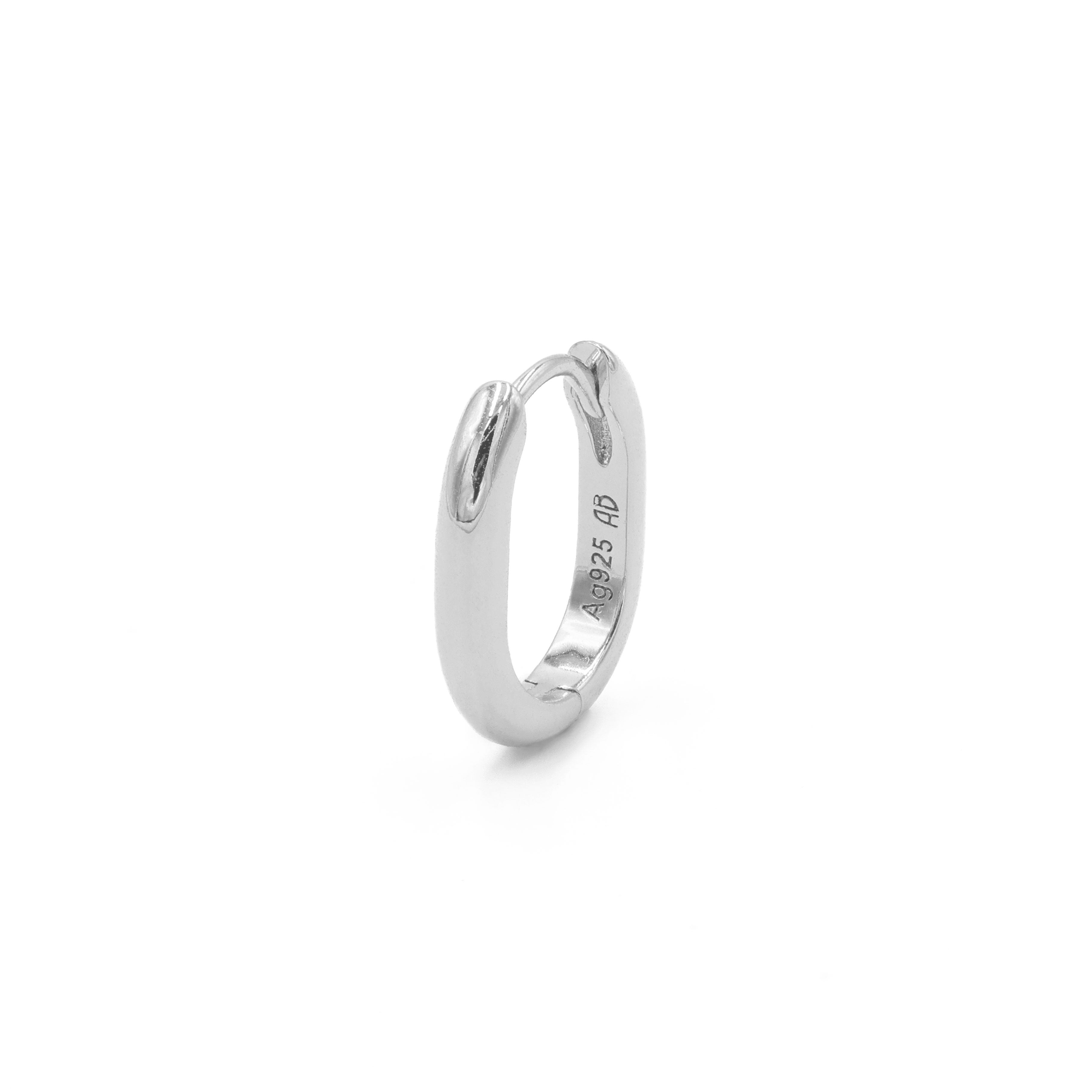 Boucle d&#39;oreille Zoé (12.5mm) - Argent