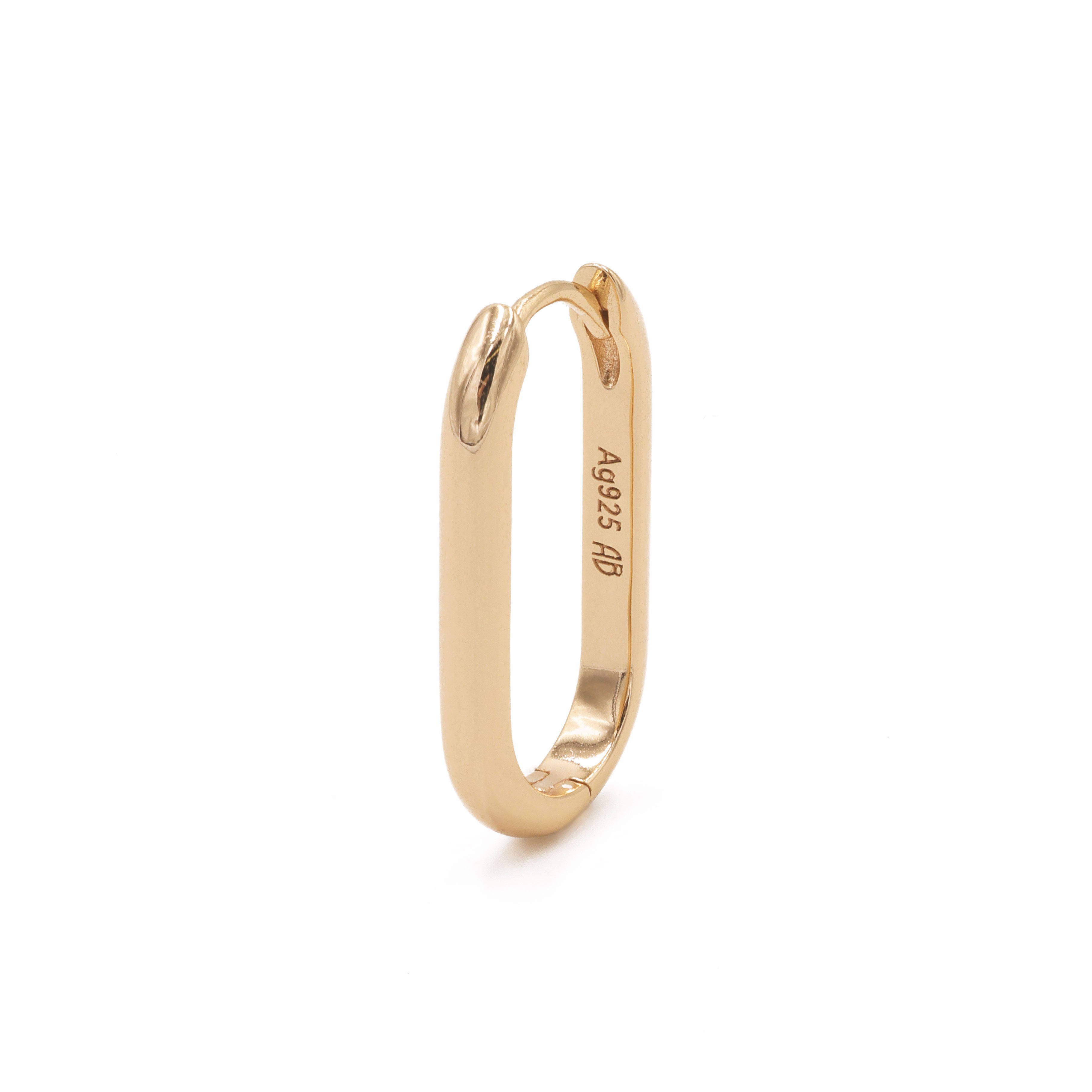 Ohrring Zoé (18.5mm) - Champagnergold (vergoldet)