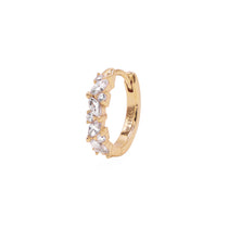 Ohrring Aida (12.5 mm) - Champagnergold (vergoldet)