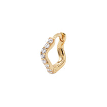 Boucle d'oreille Alena (10.5mm) - Doré champagne