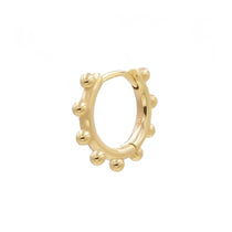 Ohrring Minna (13mm) - Gelbgold (vergoldet)