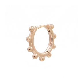 Boucle d'oreille Minna (13mm) - Doré pêche